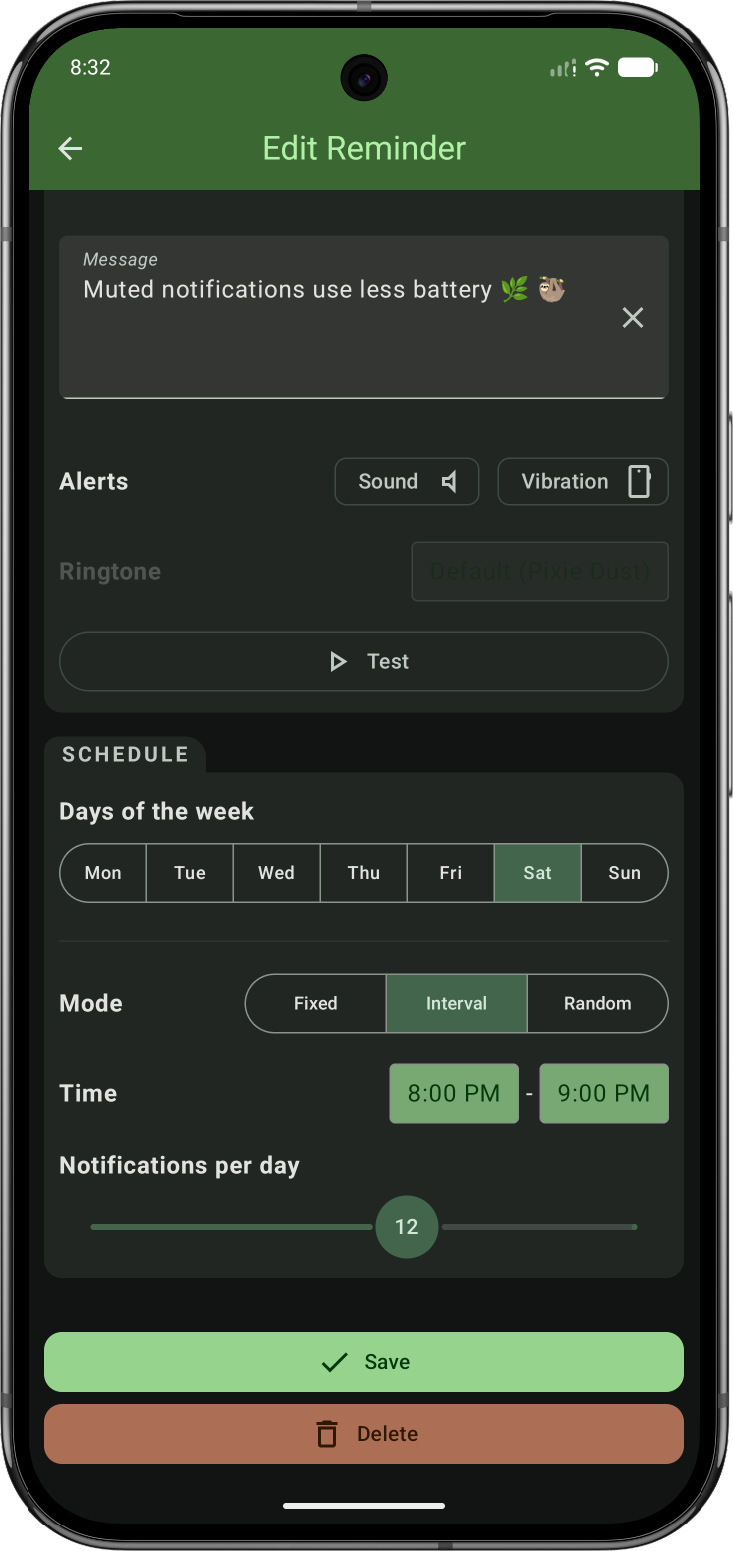 Stochastic Reminder screenshot 3